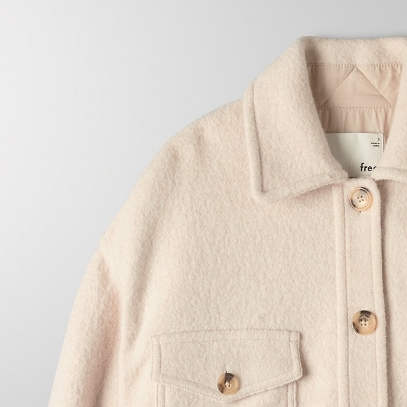 Aritzia Wilfred the Ganna Jacket (heather bone) - Picture 2 of 4